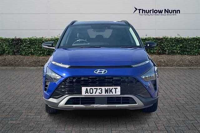Hyundai BAYON 1.0 T-GDi MHEV Ultimate SUV 5dr Petrol Hybrid DCT Euro 6 (s/s) (100 ps) Intnse Blue-Blk