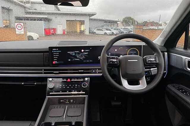 Hyundai SANTA FE 1.6T Premium SUV 5dr Petrol Hybrid Auto Euro 6 (s/s) (7Seat) (239 ps) Olive Green