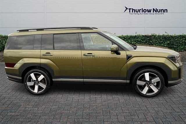 Hyundai SANTA FE 1.6T Premium SUV 5dr Petrol Hybrid Auto Euro 6 (s/s) (7Seat) (239 ps) Olive Green