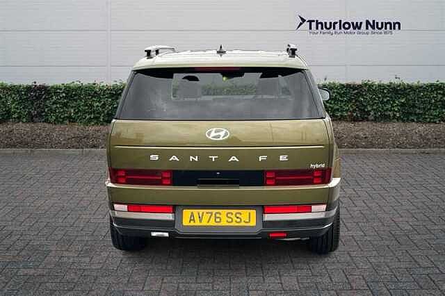 Hyundai SANTA FE 1.6T Premium SUV 5dr Petrol Hybrid Auto Euro 6 (s/s) (7Seat) (239 ps) Olive Green