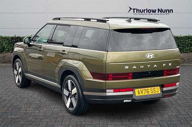 Hyundai SANTA FE 1.6T Premium SUV 5dr Petrol Hybrid Auto Euro 6 (s/s) (7Seat) (239 ps) Olive Green
