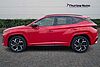 Hyundai TUCSON 1.6 T-GDi N Line S SUV 5dr Petrol Hybrid Auto Euro 6 (s/s) (215 ps) Red