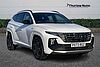 Hyundai TUCSON 1.6 h T-GDi N Line SUV 5dr Petrol Hybrid Auto Euro 6 (s/s) (230 ps) White