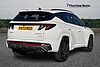 Hyundai TUCSON 1.6 h T-GDi N Line SUV 5dr Petrol Hybrid Auto Euro 6 (s/s) (230 ps) White