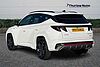 Hyundai TUCSON 1.6 h T-GDi N Line SUV 5dr Petrol Hybrid Auto Euro 6 (s/s) (230 ps) White