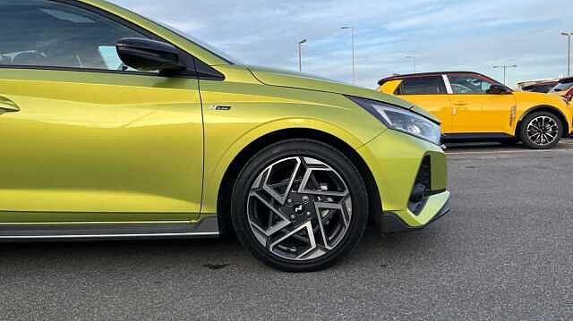 Hyundai I20 I20 1.0T GDi N Line S 5dr DCT + Sunroof Lucid Lime