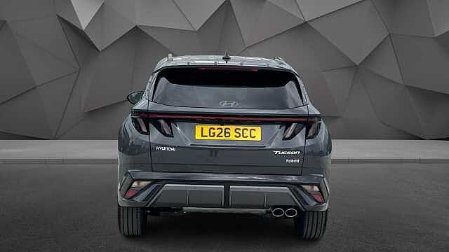Hyundai TUCSON 1.6T 239 Hybrid N Line 5dr Auto Grey