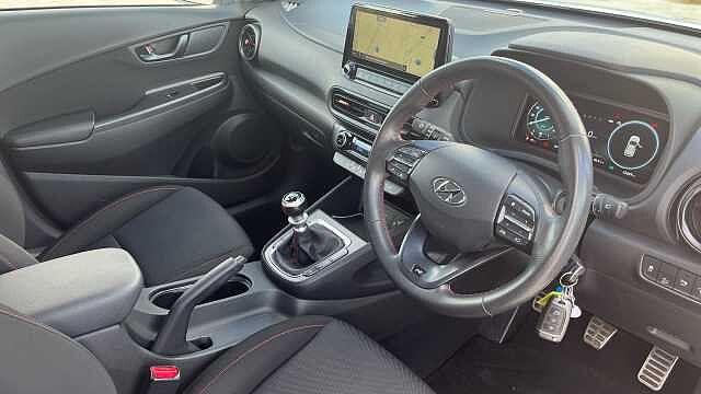 Hyundai KONA 1.0 TGDi 48V MHEV N Line 5dr White