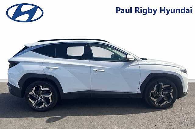 Hyundai TUCSON 1.6 TGDi Hybrid 230 Ultimate 5dr 2WD Auto White