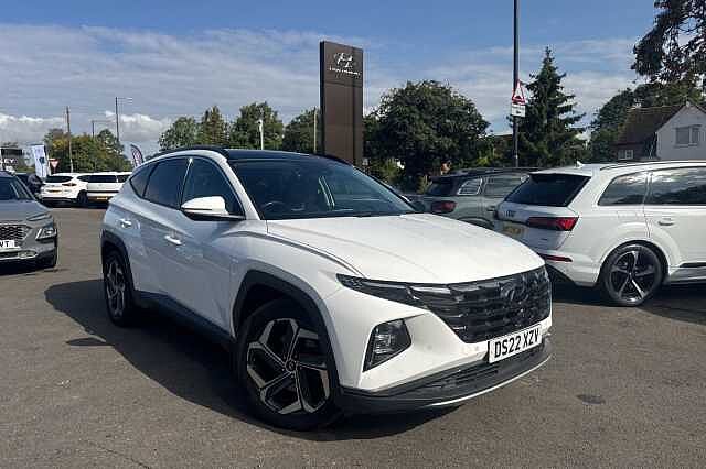 Hyundai TUCSON 1.6 TGDi Hybrid 230 Ultimate 5dr 2WD Auto White