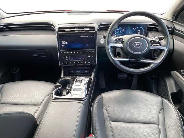Hyundai TUCSON 1.6 h T-GDi Ultimate SUV 5dr Petrol Hybrid Auto Euro 6 (s/s) (230 ps) Red