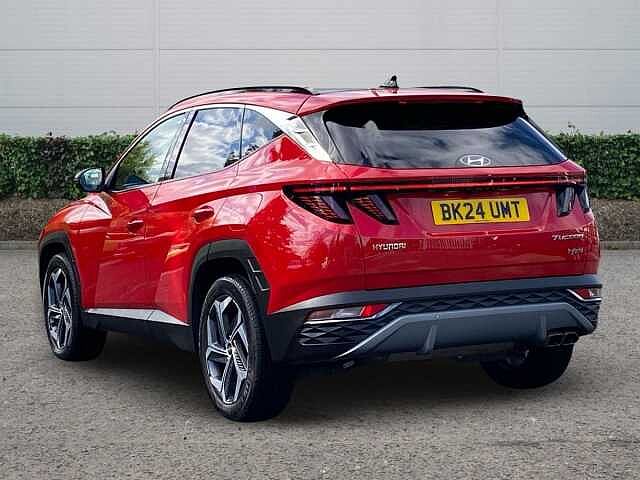 Hyundai TUCSON 1.6 h T-GDi Ultimate SUV 5dr Petrol Hybrid Auto Euro 6 (s/s) (230 ps) Red