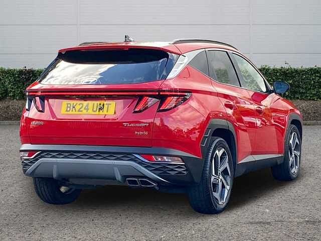 Hyundai TUCSON 1.6 h T-GDi Ultimate SUV 5dr Petrol Hybrid Auto Euro 6 (s/s) (230 ps) Red