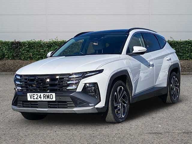 Hyundai TUCSON 1.6 T-GDi 13.8kWh Ultimate SUV 5dr Petrol Plug-in Hybrid Auto 4WD Euro 6 (s/s) ( White