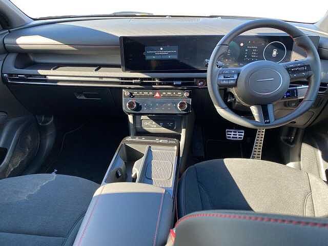 Hyundai TUCSON 1.6T Hybrid N Line Edition SUV 5dr Petrol Hybrid Auto Euro 6 (s/s) (239 ps) Black