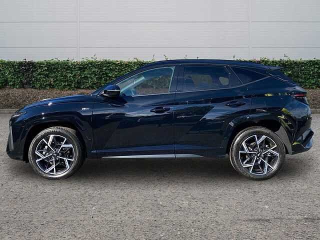 Hyundai TUCSON 1.6T Hybrid N Line Edition SUV 5dr Petrol Hybrid Auto Euro 6 (s/s) (239 ps) Black