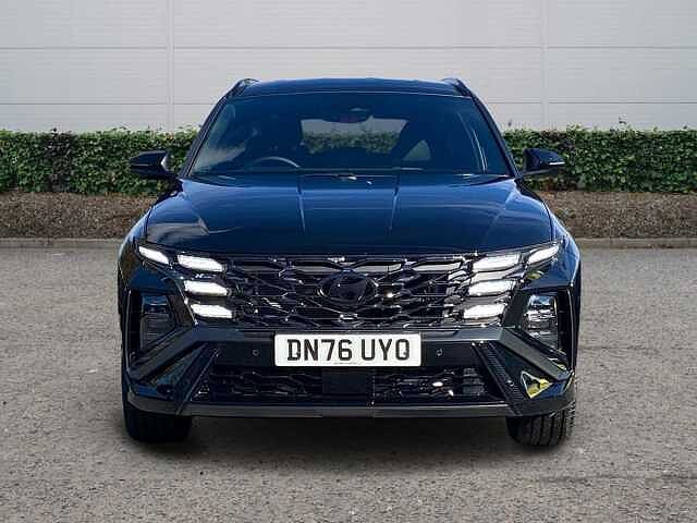 Hyundai TUCSON 1.6T Hybrid N Line Edition SUV 5dr Petrol Hybrid Auto Euro 6 (s/s) (239 ps) Black