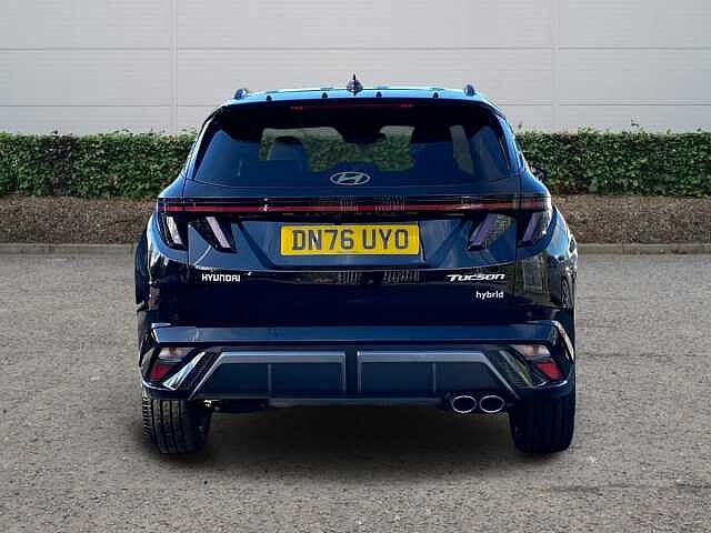 Hyundai TUCSON 1.6T Hybrid N Line Edition SUV 5dr Petrol Hybrid Auto Euro 6 (s/s) (239 ps) Black