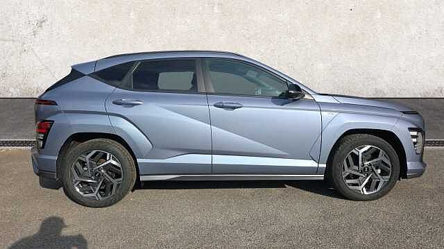 Hyundai KONA 1.6 h-GDi N Line S SUV 5dr Petrol Hybrid DCT Euro 6 (s/s) (138 ps) Blue