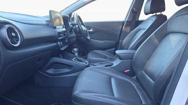 Hyundai KONA 1.6 h-GDi Ultimate SUV 5dr Petrol Hybrid DCT Euro 6 (s/s) (141 ps) White