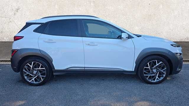 Hyundai KONA 1.6 h-GDi Ultimate SUV 5dr Petrol Hybrid DCT Euro 6 (s/s) (141 ps) White