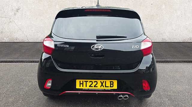 Hyundai I10 1.0 T-GDi N Line Hatchback 5dr Petrol Manual Euro 6 (s/s) (100 ps) Phantom Black