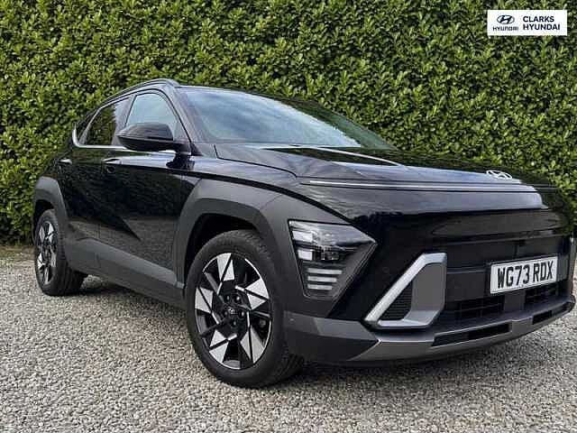 Hyundai KONA 1.6 h-GDi Ultimate SUV 5dr Petrol Hybrid DCT Euro 6 (s/s) (141 ps) Black