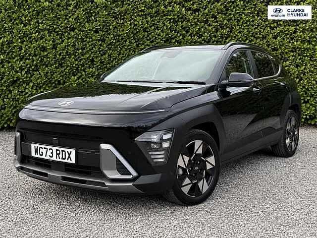 Hyundai KONA 1.6 h-GDi Ultimate SUV 5dr Petrol Hybrid DCT Euro 6 (s/s) (141 ps) Black