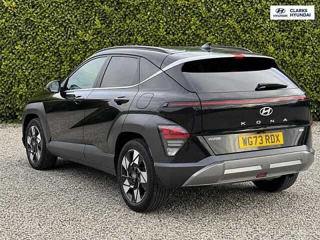 Hyundai KONA 1.6 h-GDi Ultimate SUV 5dr Petrol Hybrid DCT Euro 6 (s/s) (141 ps) Black