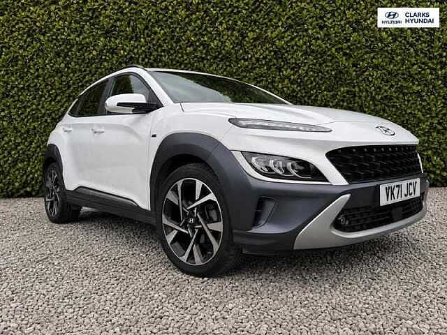 Hyundai KONA 1.0 T-GDi MHEV Ultimate SUV 5dr Petrol Hybrid Manual Euro 6 (s/s) (120 ps) White