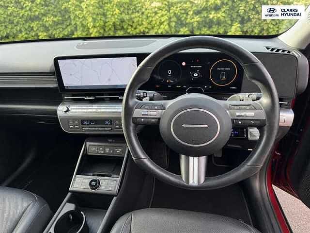 Hyundai KONA 1.6 h-GDi Ultimate SUV 5dr Petrol Hybrid DCT Euro 6 (s/s) (141 ps) Red