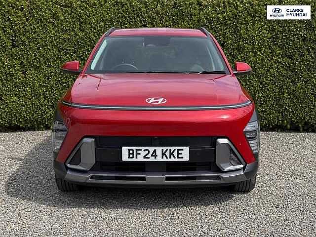 Hyundai KONA 1.6 h-GDi Ultimate SUV 5dr Petrol Hybrid DCT Euro 6 (s/s) (141 ps) Red