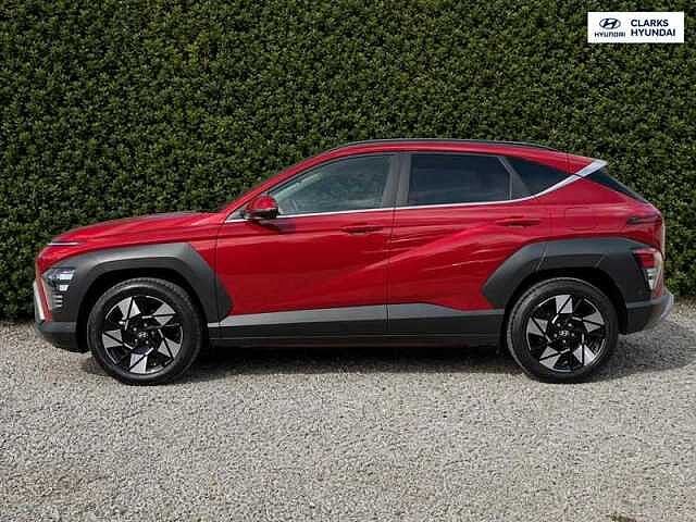 Hyundai KONA 1.6 h-GDi Ultimate SUV 5dr Petrol Hybrid DCT Euro 6 (s/s) (141 ps) Red