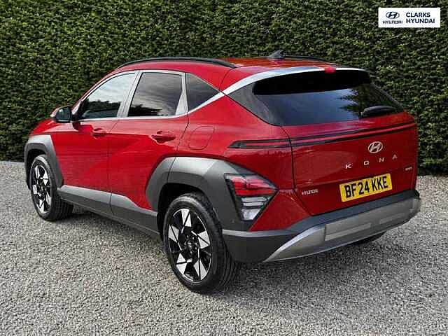 Hyundai KONA 1.6 h-GDi Ultimate SUV 5dr Petrol Hybrid DCT Euro 6 (s/s) (141 ps) Red