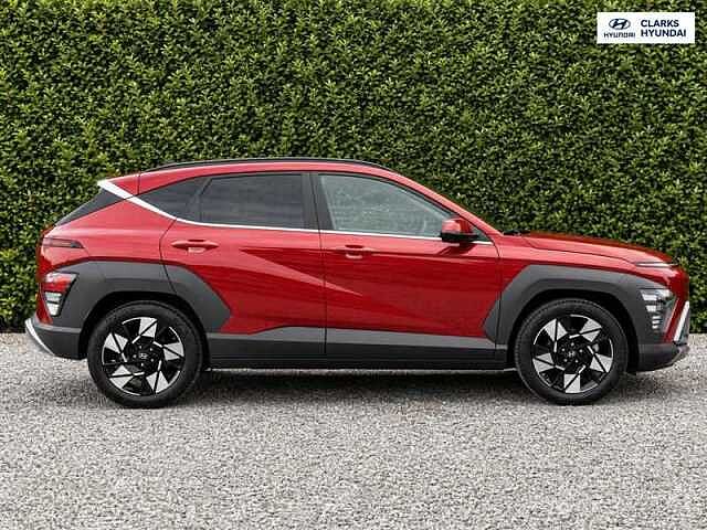 Hyundai KONA 1.6 h-GDi Ultimate SUV 5dr Petrol Hybrid DCT Euro 6 (s/s) (141 ps) Red