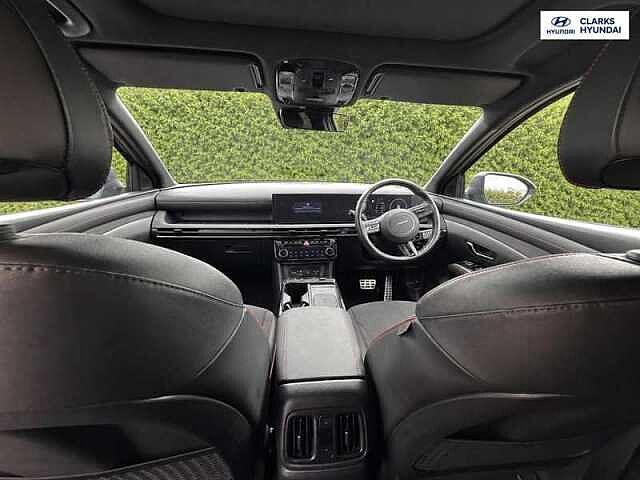 Hyundai TUCSON 1.6 T-GDi N Line S SUV 5dr Petrol Hybrid Auto Euro 6 (s/s) (215 ps) Black