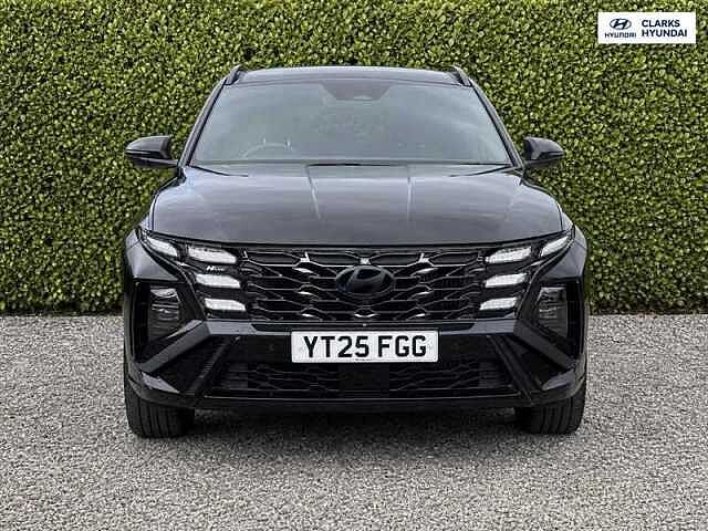 Hyundai TUCSON 1.6 T-GDi N Line S SUV 5dr Petrol Hybrid Auto Euro 6 (s/s) (215 ps) Black