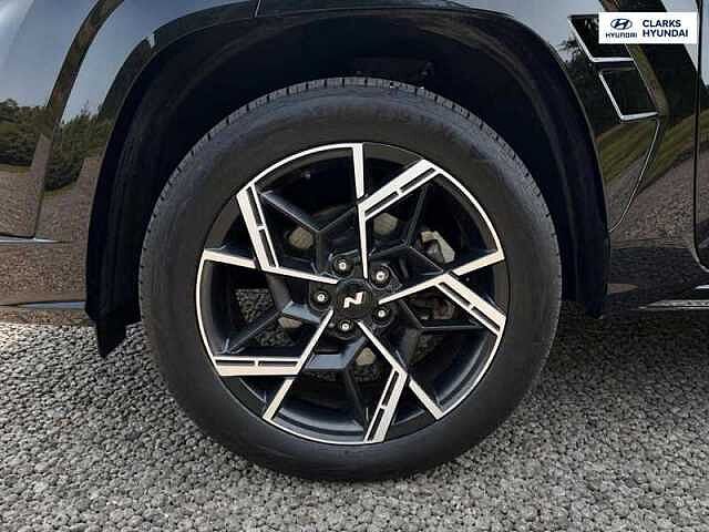Hyundai TUCSON 1.6 T-GDi N Line S SUV 5dr Petrol Hybrid Auto Euro 6 (s/s) (215 ps) Black