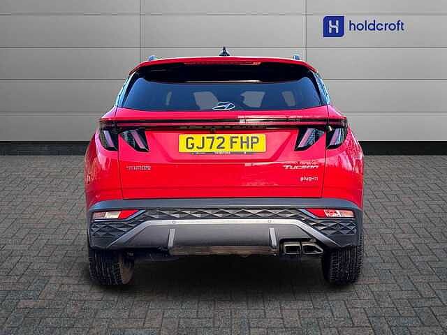 Hyundai TUCSON 1.6 TGDi Plug-in Hybrid Ultimate 5dr 4WD Auto Red