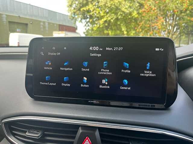 Hyundai SANTA FE 1.6 TGDi Hybrid Ultimate 5dr Auto Grey