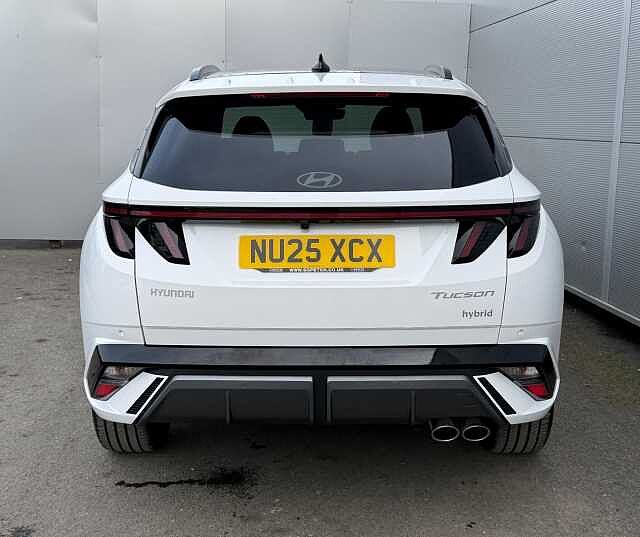 Hyundai TUCSON 1.6 T-GDi N Line S Auto Euro 6 (s/s) 5dr White