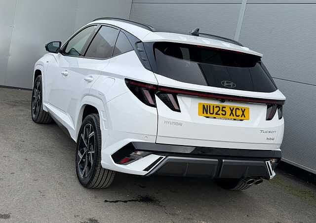 Hyundai TUCSON 1.6 T-GDi N Line S Auto Euro 6 (s/s) 5dr White
