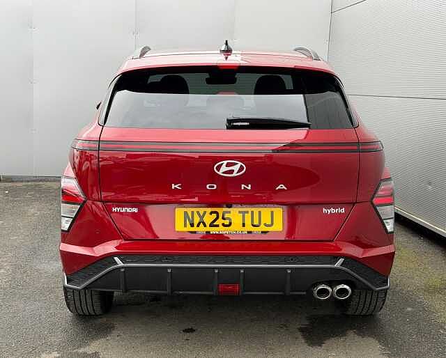 Hyundai KONA 1.6 h-GDi N Line DCT Euro 6 (s/s) 5dr Red