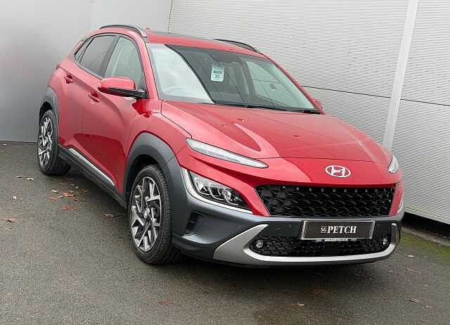 Hyundai KONA 1.6 h-GDi Ultimate DCT Euro 6 (s/s) 5dr Red