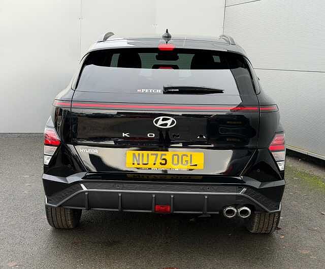 Hyundai KONA 1.6 T-GDi N Line Euro 6 (s/s) 5dr Black