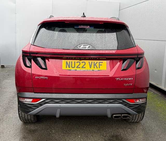 Hyundai TUCSON 1.6 h T-GDi Premium Auto Euro 6 (s/s) 5dr Red