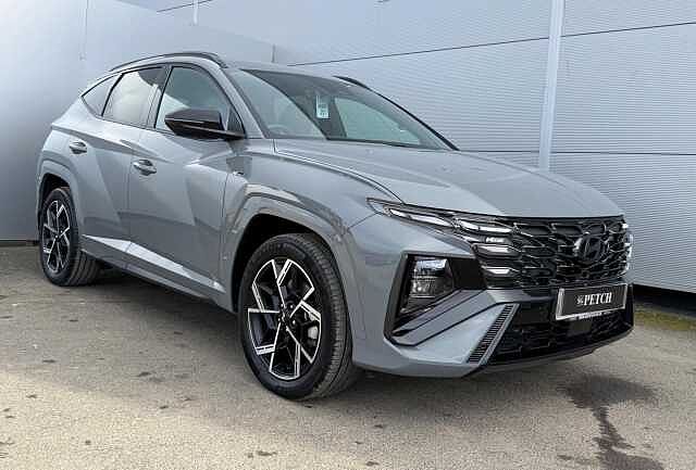 Hyundai TUCSON 1.6T Hybrid N Line 5dr Auto Grey