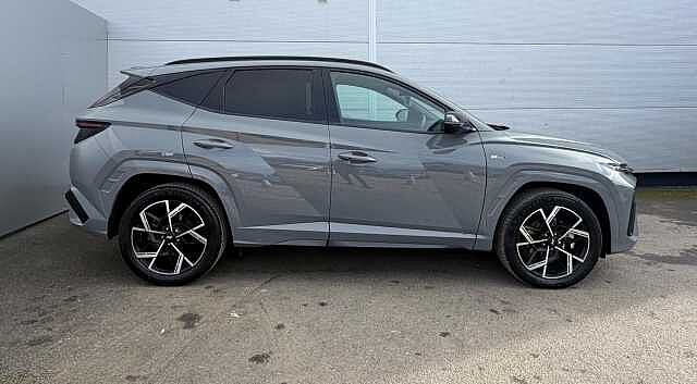 Hyundai TUCSON 1.6T Hybrid N Line 5dr Auto Grey