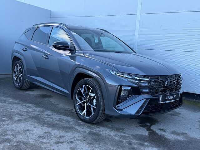 Hyundai TUCSON 1.6T Hybrid N Line 5dr Auto Grey