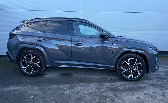 Hyundai TUCSON 1.6T Hybrid N Line 5dr Auto Grey